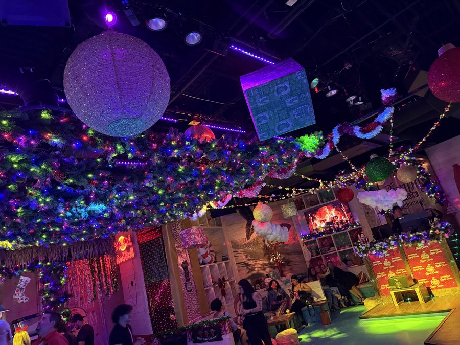 Holiday Event 360 booth